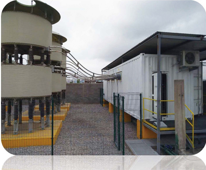 SVC - SVC dạng container cho nhà máy thép Aceros DM, Mexico