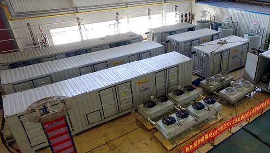 Bộ Phát Công Suất Phản Kháng Tĩnh RSVG 120MVar Dùng Cho Bù Công Suất Phản Kháng Lò Hồ Quang Điện Tại Nhà Máy Thép